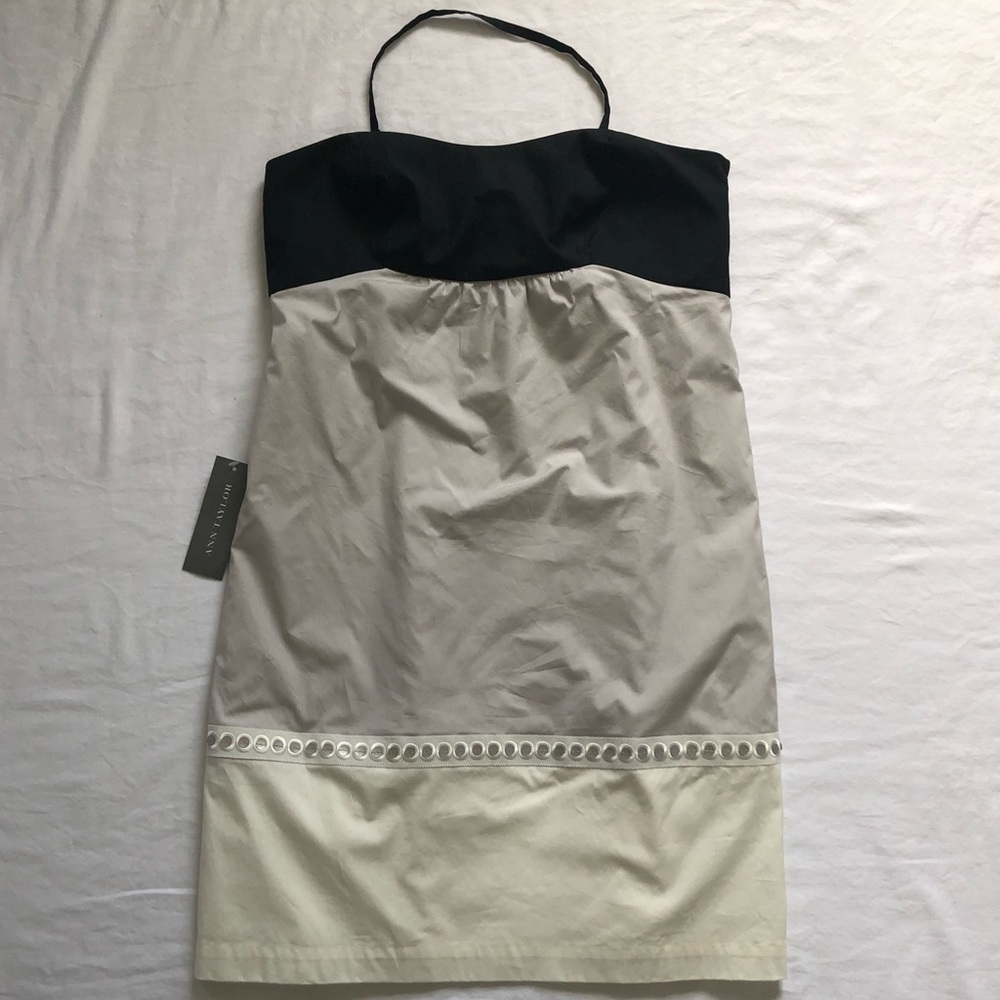 Ann Taylor Sz 8P Strapless Dress-NWT